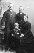 Henning, Eric and Inez Nelson, summer 1902