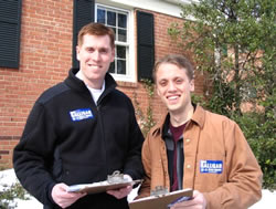 Greg on the campaign trail